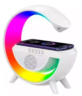 Altavoz Bluetooth G - Cargador inalámbrico + Lámpara LED + Reloj despertador - additional image 3