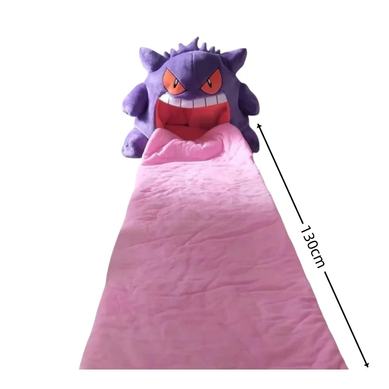 Manta de felpa de Pokémon Gengar de 130cm