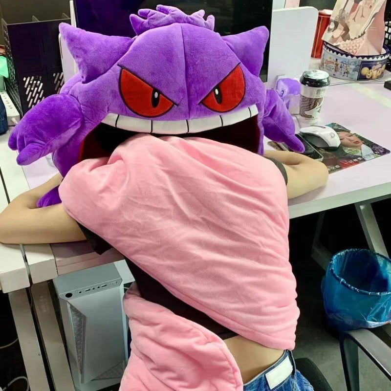 Manta de felpa de Pokémon Gengar de 130cm