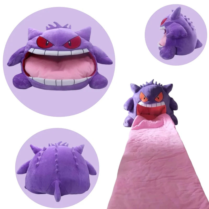 Manta de felpa de Pokémon Gengar de 130cm