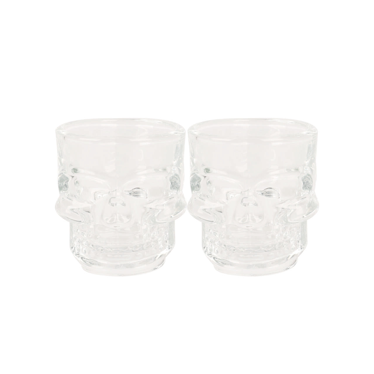 LICORERA CON 2 VASOS CALAVERA