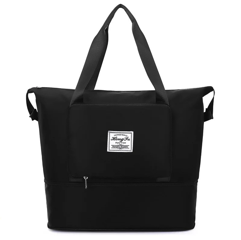 Bolso de viaje Plegable Negro